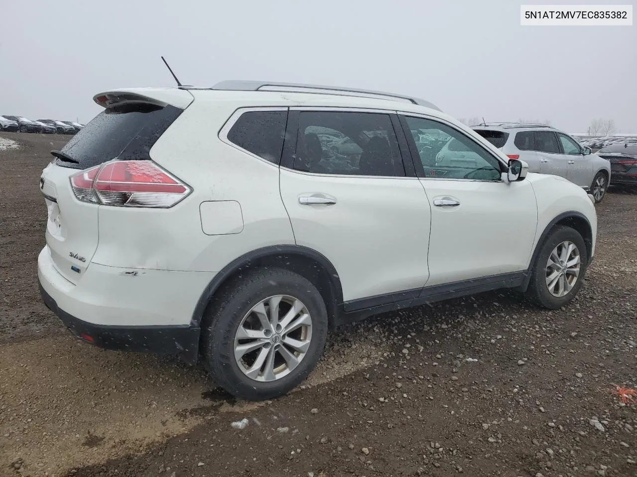 2014 Nissan Rogue S VIN: 5N1AT2MV7EC835382 Lot: 75645224