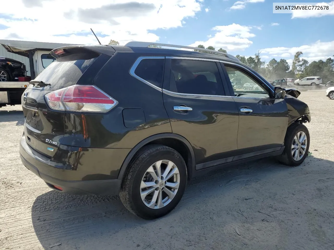 5N1AT2MV8EC772678 2014 Nissan Rogue S