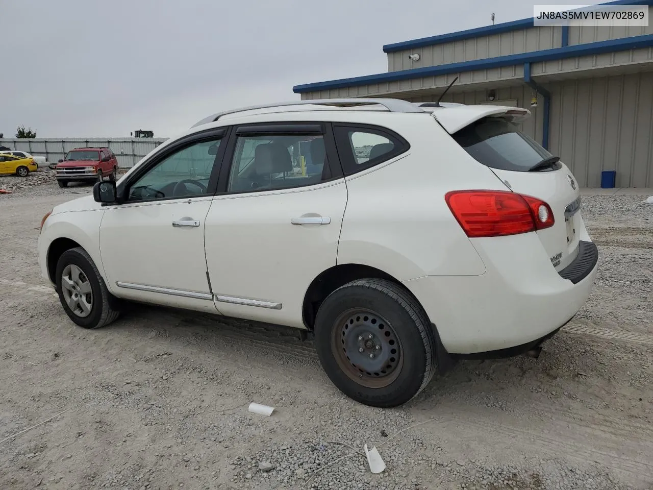 2014 Nissan Rogue Select S VIN: JN8AS5MV1EW702869 Lot: 75700434