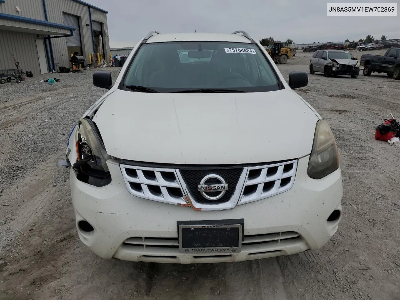 JN8AS5MV1EW702869 2014 Nissan Rogue Select S