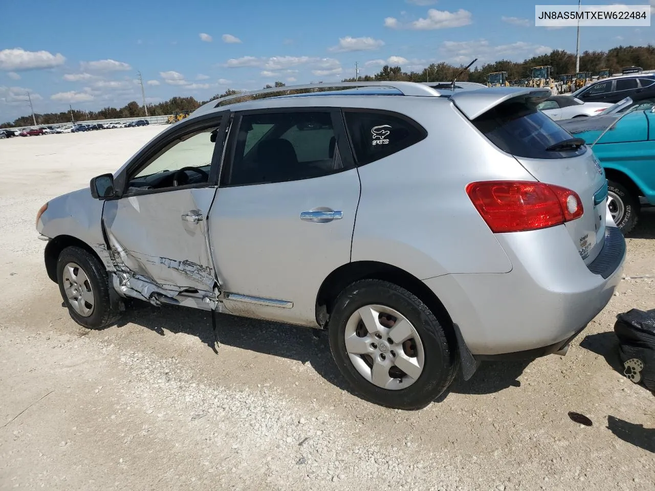 2014 Nissan Rogue Select S VIN: JN8AS5MTXEW622484 Lot: 76078464