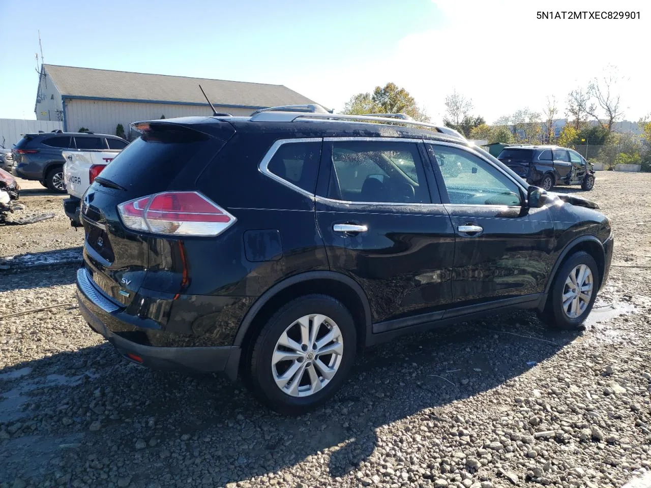 2014 Nissan Rogue S VIN: 5N1AT2MTXEC829901 Lot: 76390974