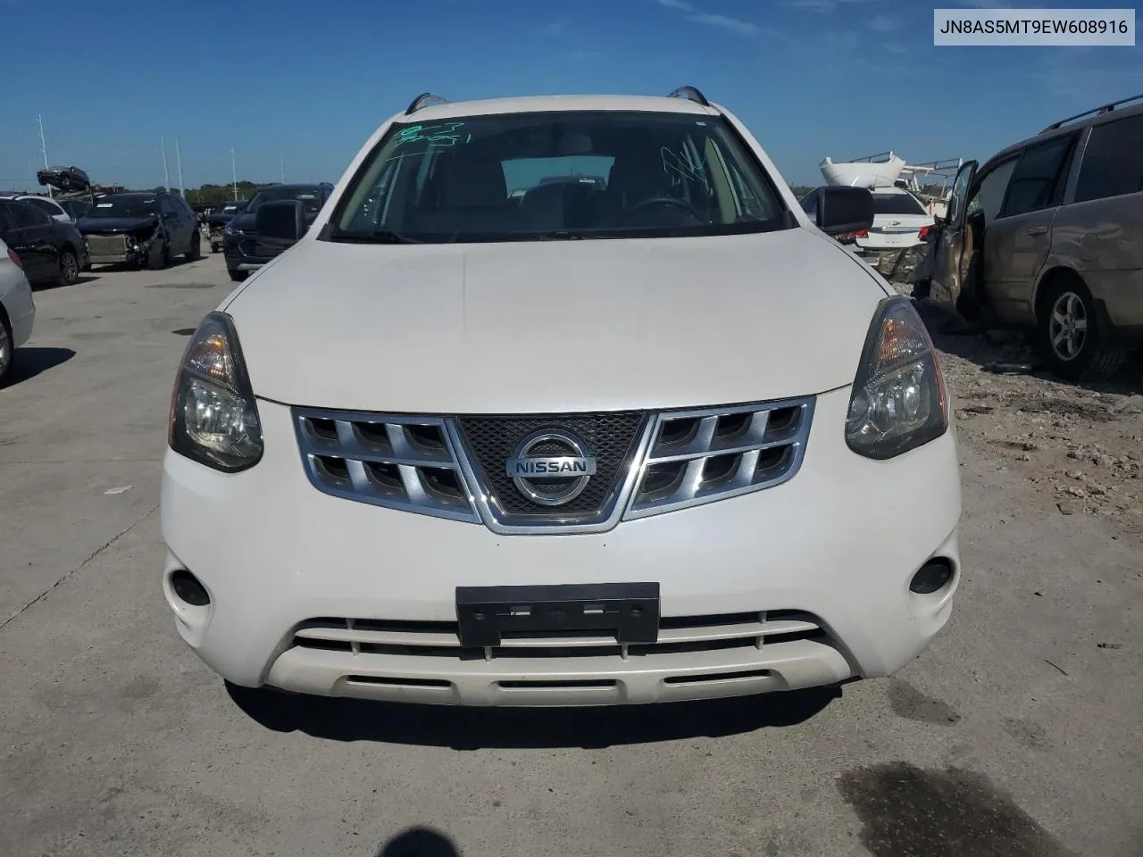 2014 Nissan Rogue Select S VIN: JN8AS5MT9EW608916 Lot: 76607184