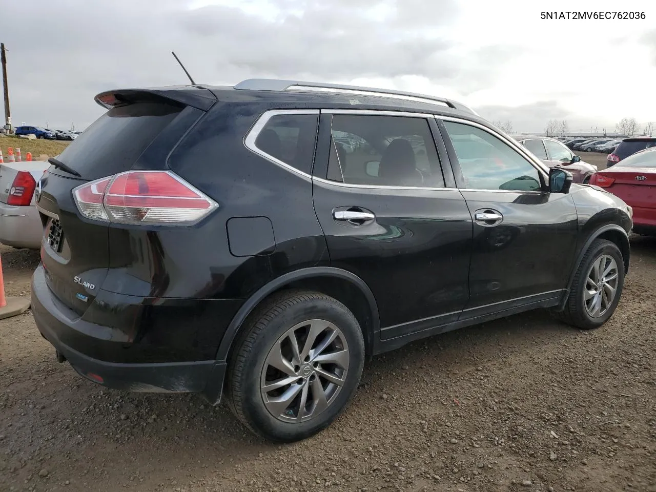 2014 Nissan Rogue S VIN: 5N1AT2MV6EC762036 Lot: 76621414