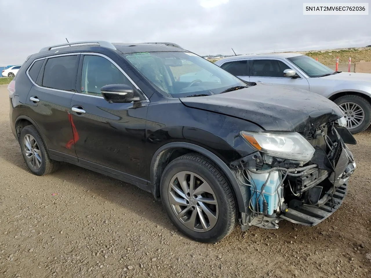 2014 Nissan Rogue S VIN: 5N1AT2MV6EC762036 Lot: 76621414