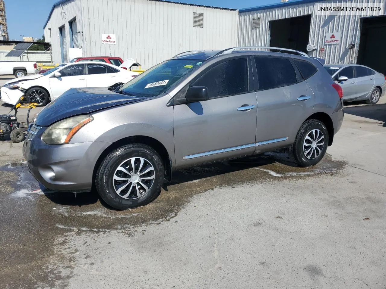 2014 Nissan Rogue Select S VIN: JN8AS5MT7EW611829 Lot: 76680434