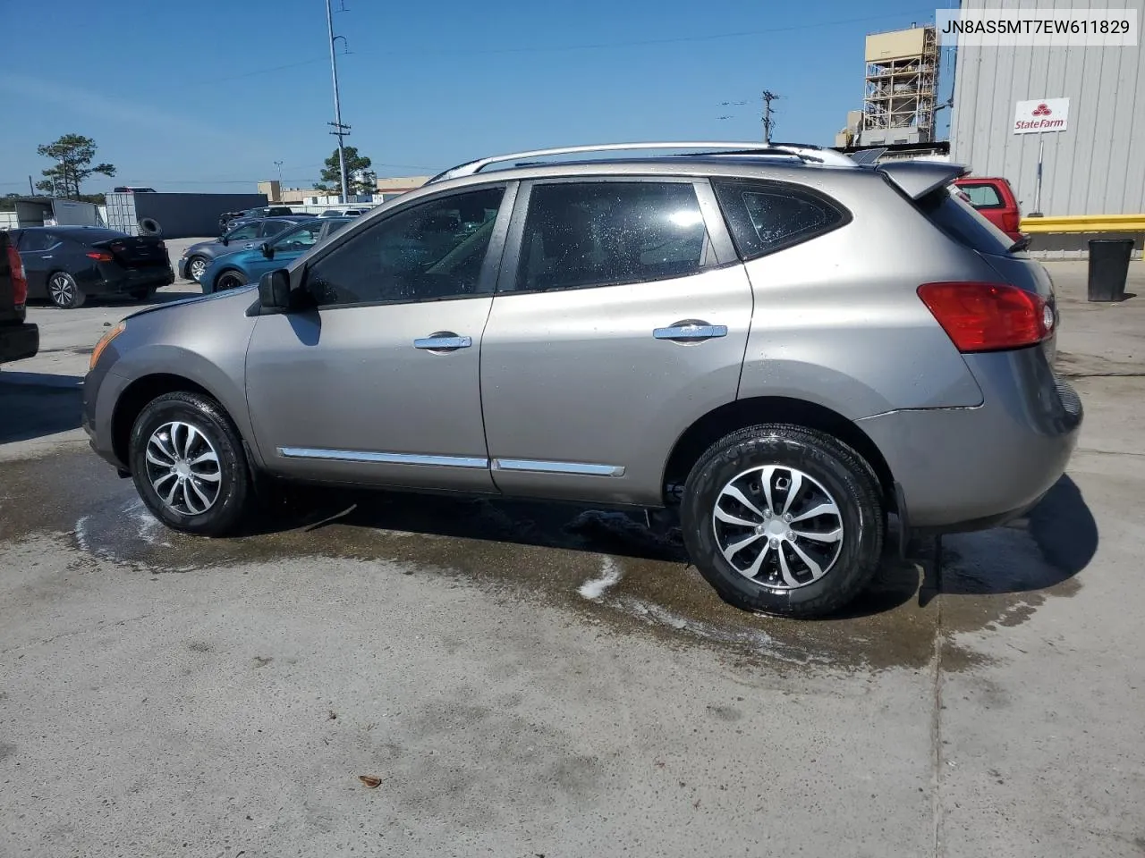 2014 Nissan Rogue Select S VIN: JN8AS5MT7EW611829 Lot: 76680434