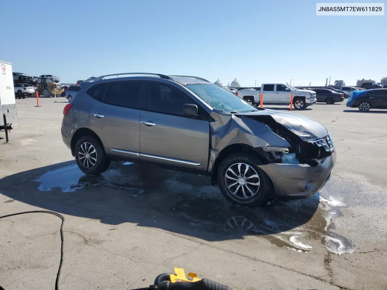 2014 Nissan Rogue Select S VIN: JN8AS5MT7EW611829 Lot: 76680434