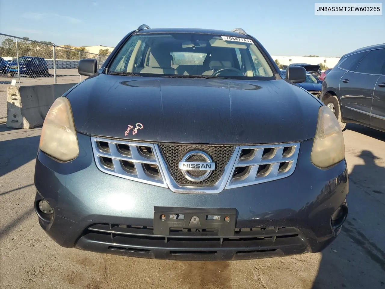 JN8AS5MT2EW603265 2014 Nissan Rogue Select S