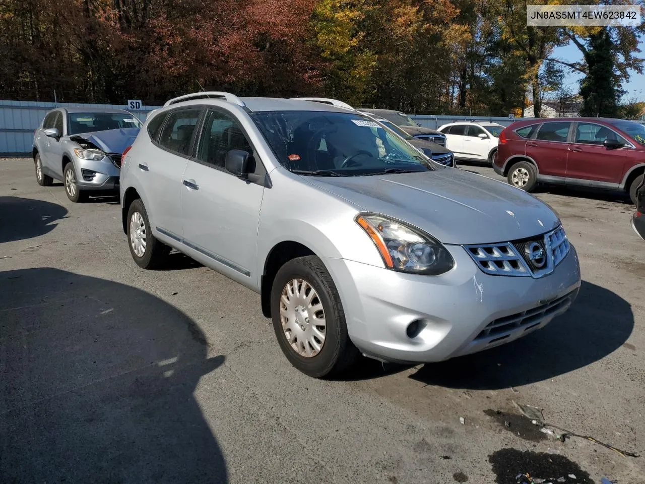 2014 Nissan Rogue Select S VIN: JN8AS5MT4EW623842 Lot: 77232094