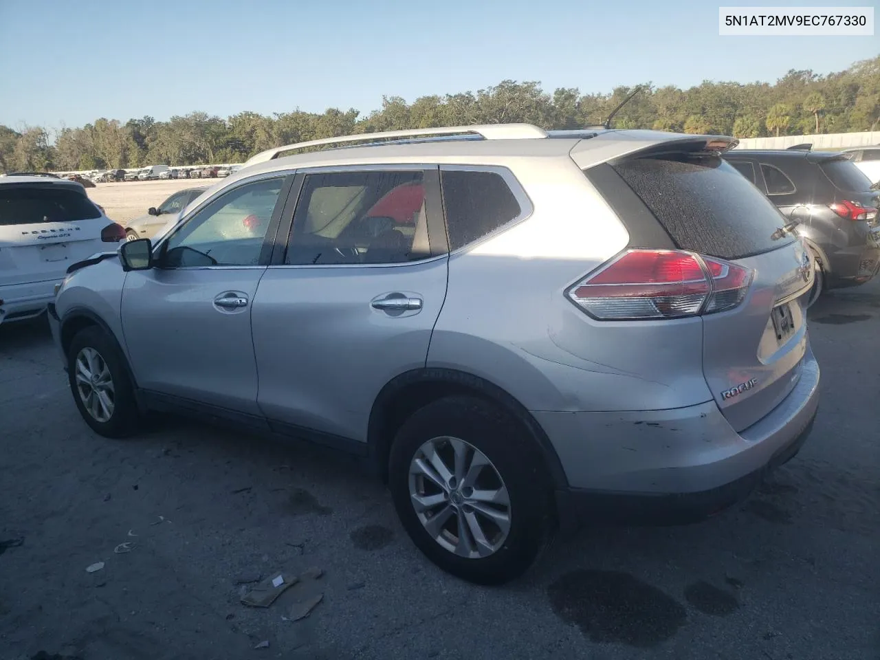 2014 Nissan Rogue S VIN: 5N1AT2MV9EC767330 Lot: 77637434