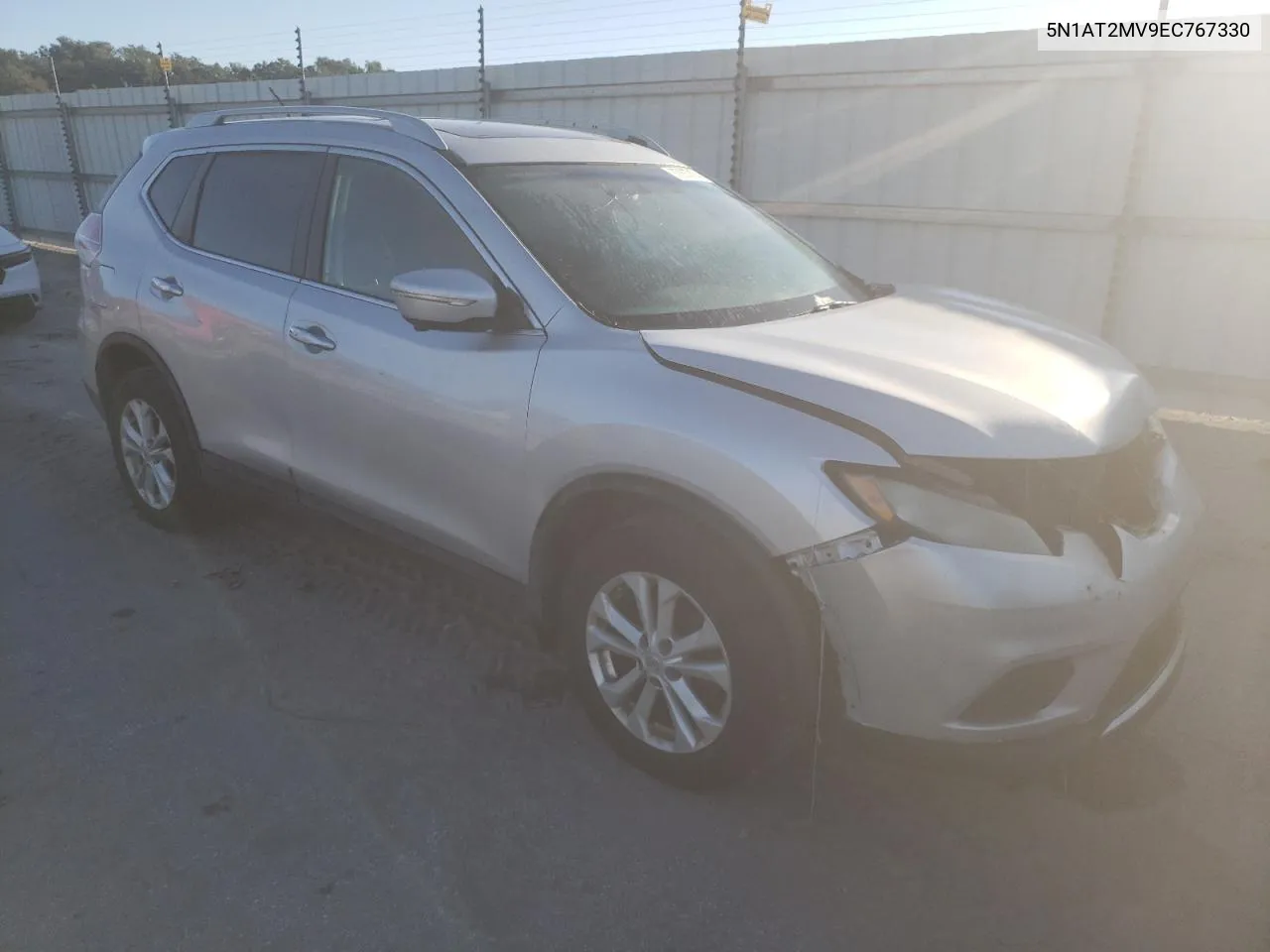 2014 Nissan Rogue S VIN: 5N1AT2MV9EC767330 Lot: 77637434