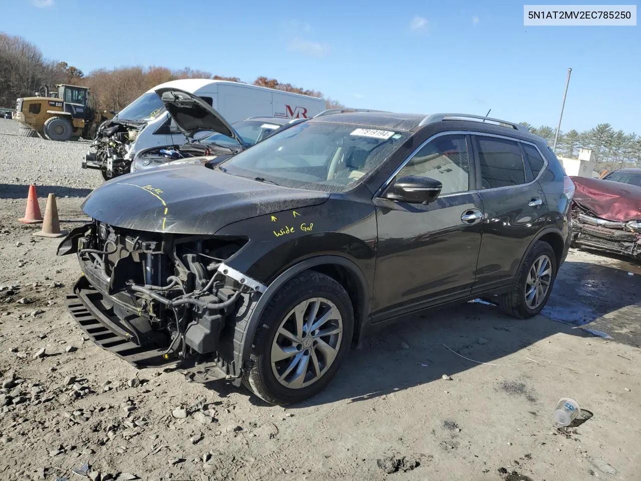 2014 Nissan Rogue S VIN: 5N1AT2MV2EC785250 Lot: 77819194