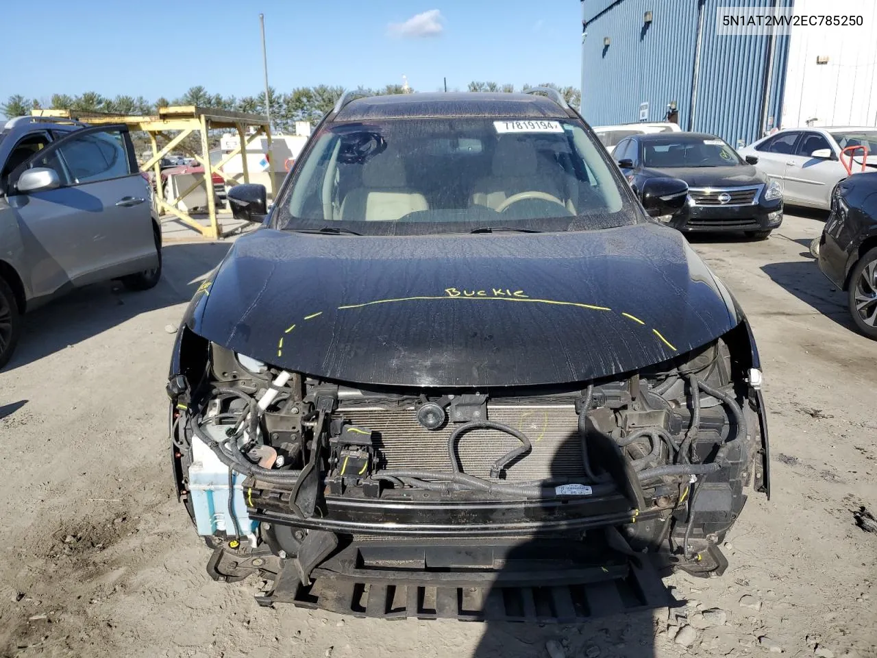 2014 Nissan Rogue S VIN: 5N1AT2MV2EC785250 Lot: 77819194