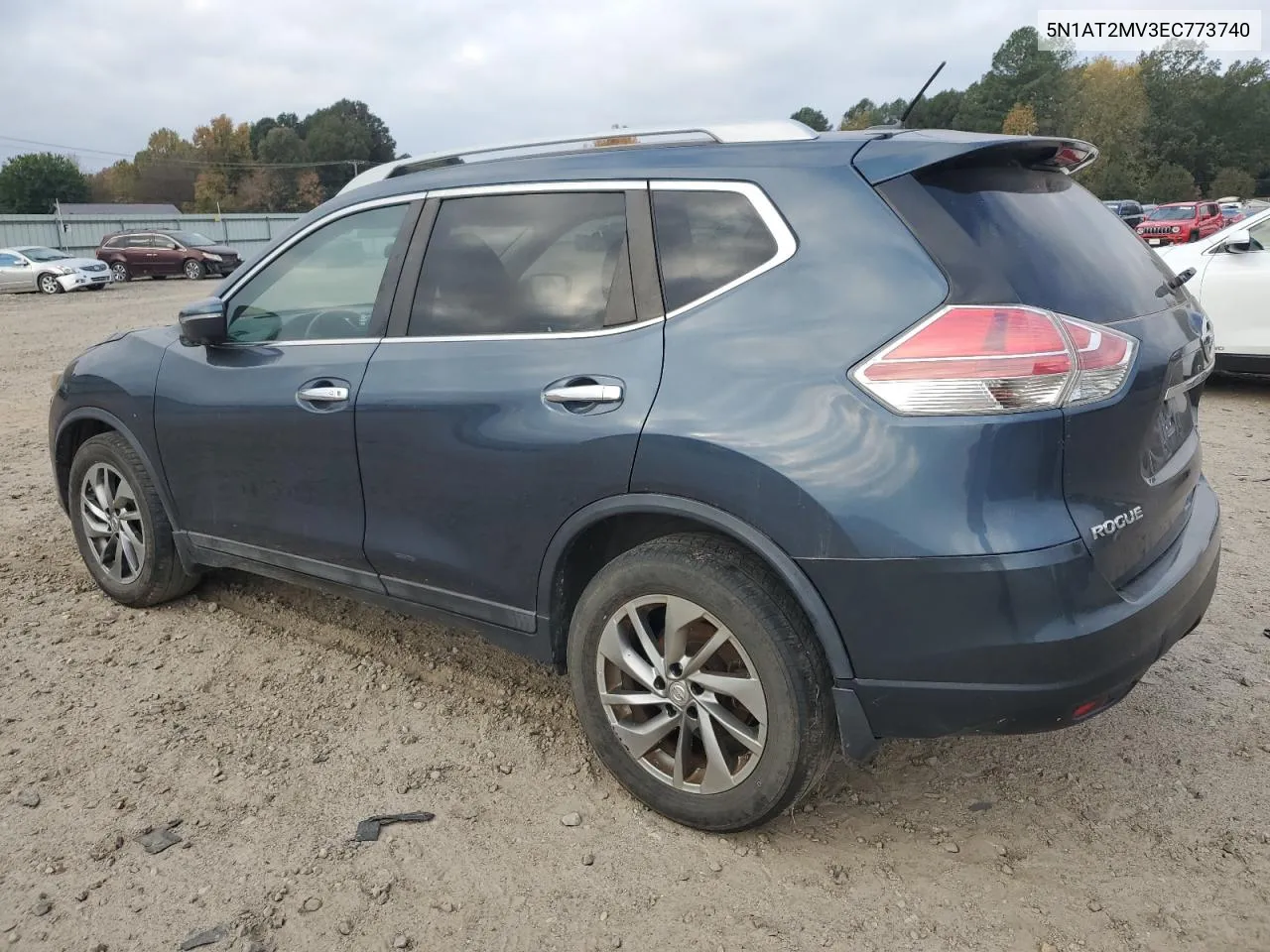 2014 Nissan Rogue S VIN: 5N1AT2MV3EC773740 Lot: 77891394