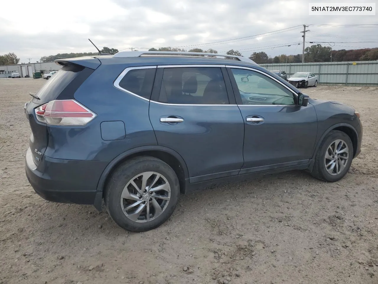 2014 Nissan Rogue S VIN: 5N1AT2MV3EC773740 Lot: 77891394