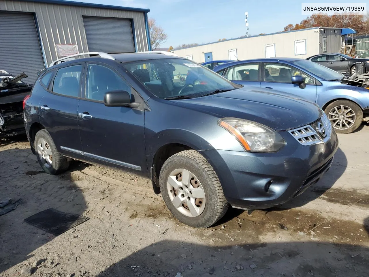 2014 Nissan Rogue Select S VIN: JN8AS5MV6EW719389 Lot: 77937474