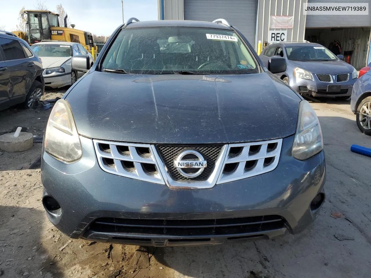 2014 Nissan Rogue Select S VIN: JN8AS5MV6EW719389 Lot: 77937474