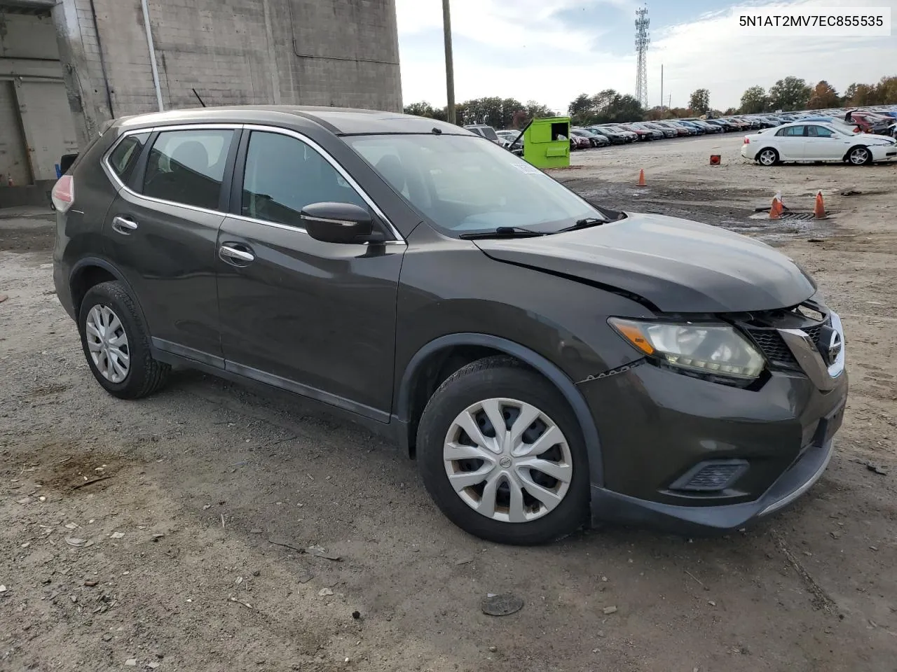 2014 Nissan Rogue S VIN: 5N1AT2MV7EC855535 Lot: 78050864