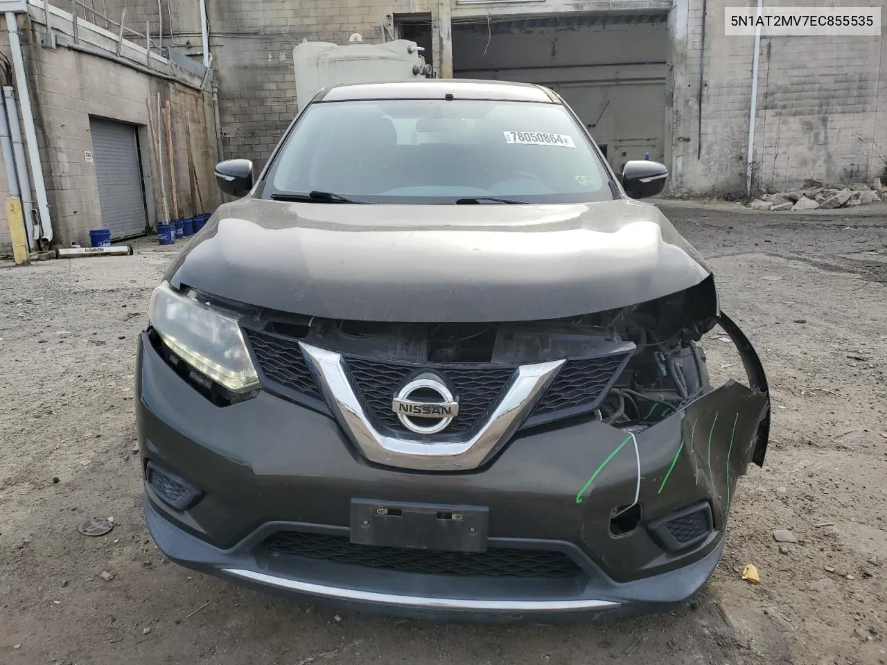 2014 Nissan Rogue S VIN: 5N1AT2MV7EC855535 Lot: 78050864