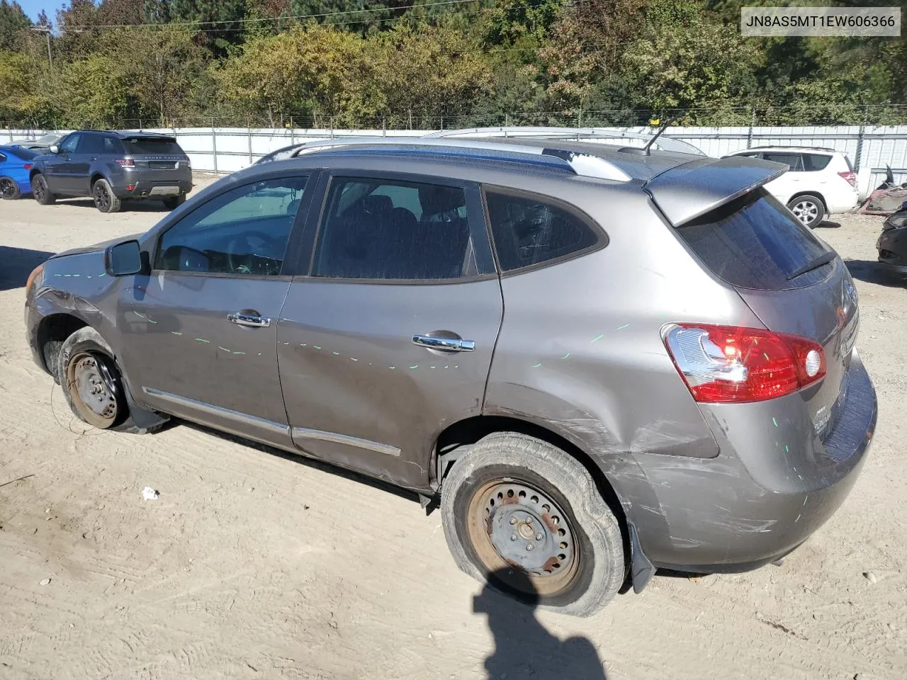 2014 Nissan Rogue Select S VIN: JN8AS5MT1EW606366 Lot: 78224604