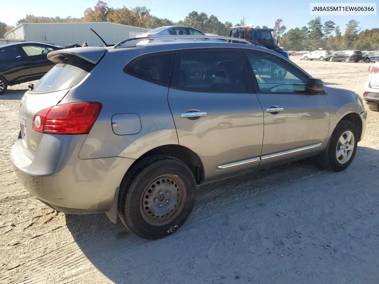 2014 Nissan Rogue Select S VIN: JN8AS5MT1EW606366 Lot: 78224604