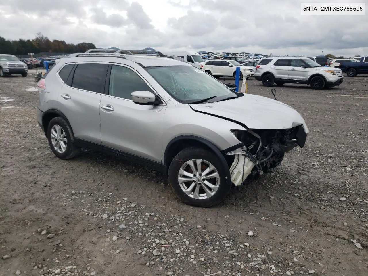 2014 Nissan Rogue S VIN: 5N1AT2MTXEC788606 Lot: 78429584