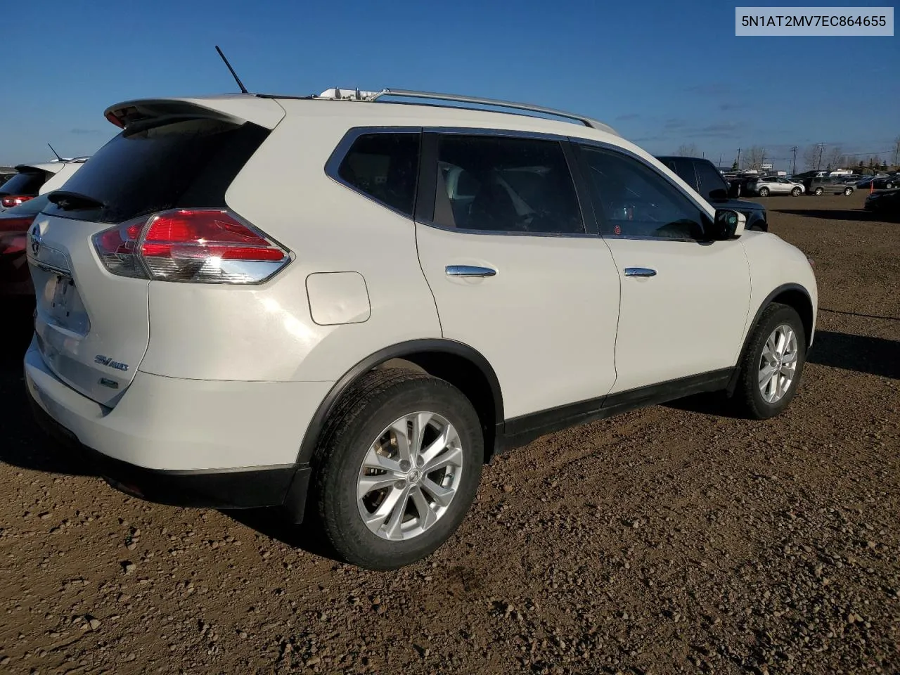 2014 Nissan Rogue S VIN: 5N1AT2MV7EC864655 Lot: 78474794