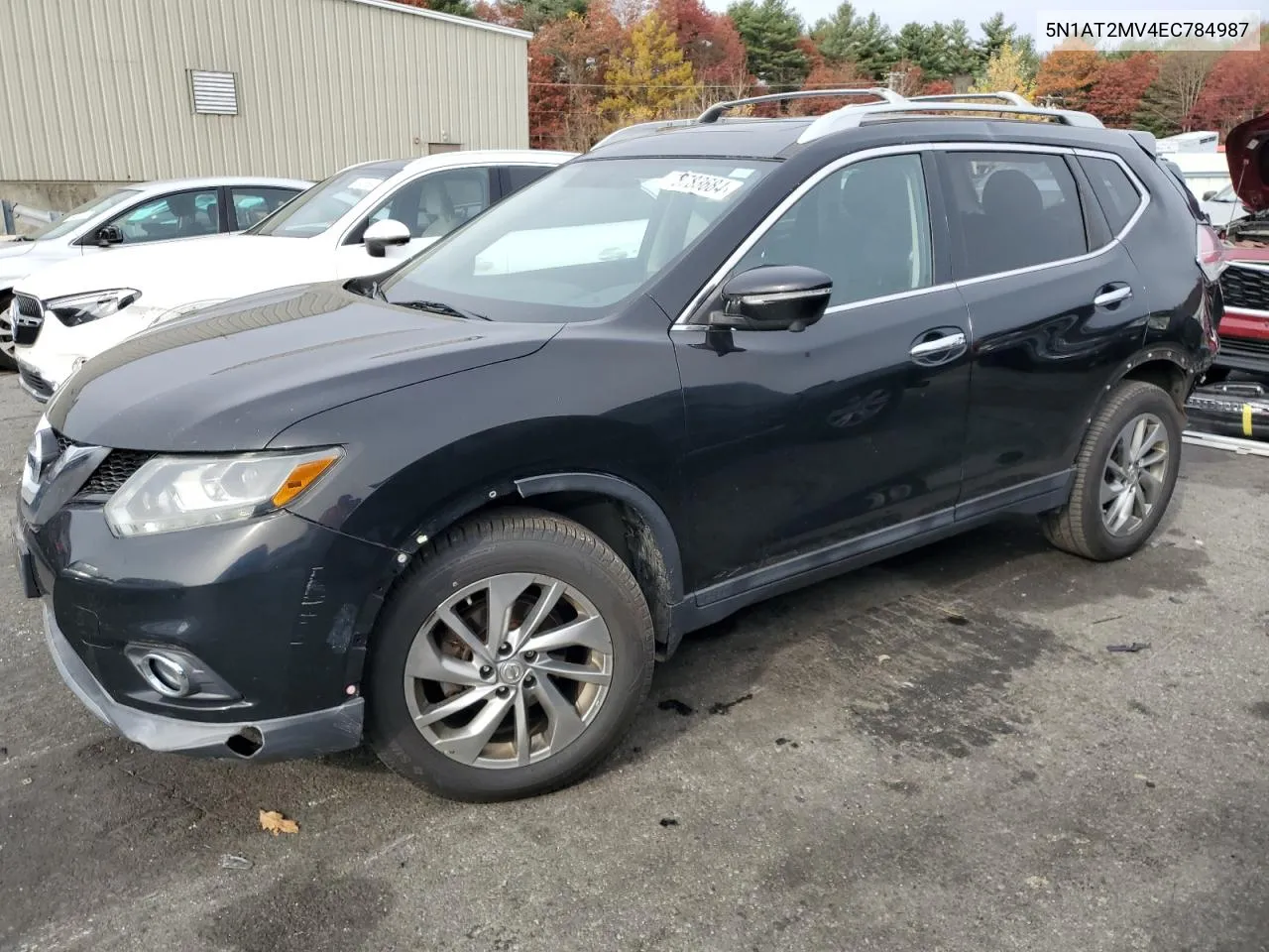 2014 Nissan Rogue S VIN: 5N1AT2MV4EC784987 Lot: 78783684