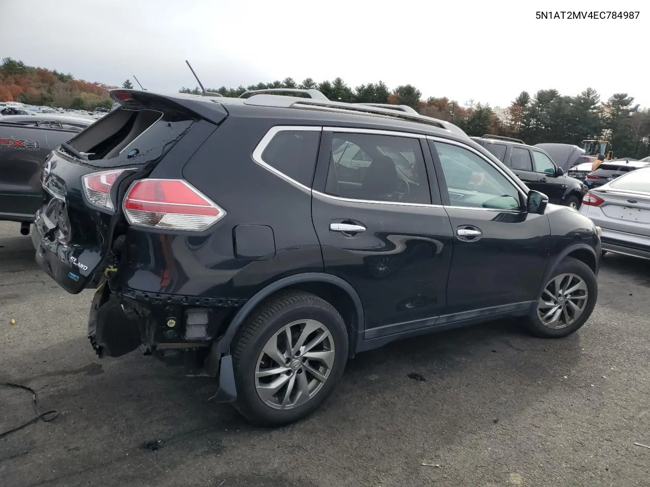 2014 Nissan Rogue S VIN: 5N1AT2MV4EC784987 Lot: 78783684