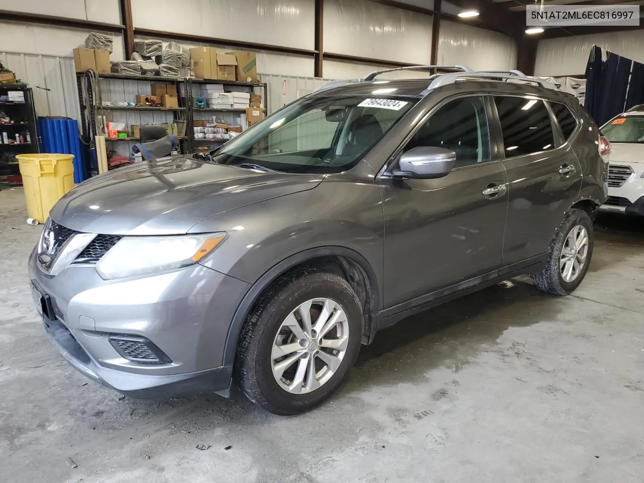 2014 Nissan Rogue S VIN: 5N1AT2ML6EC816997 Lot: 79643024