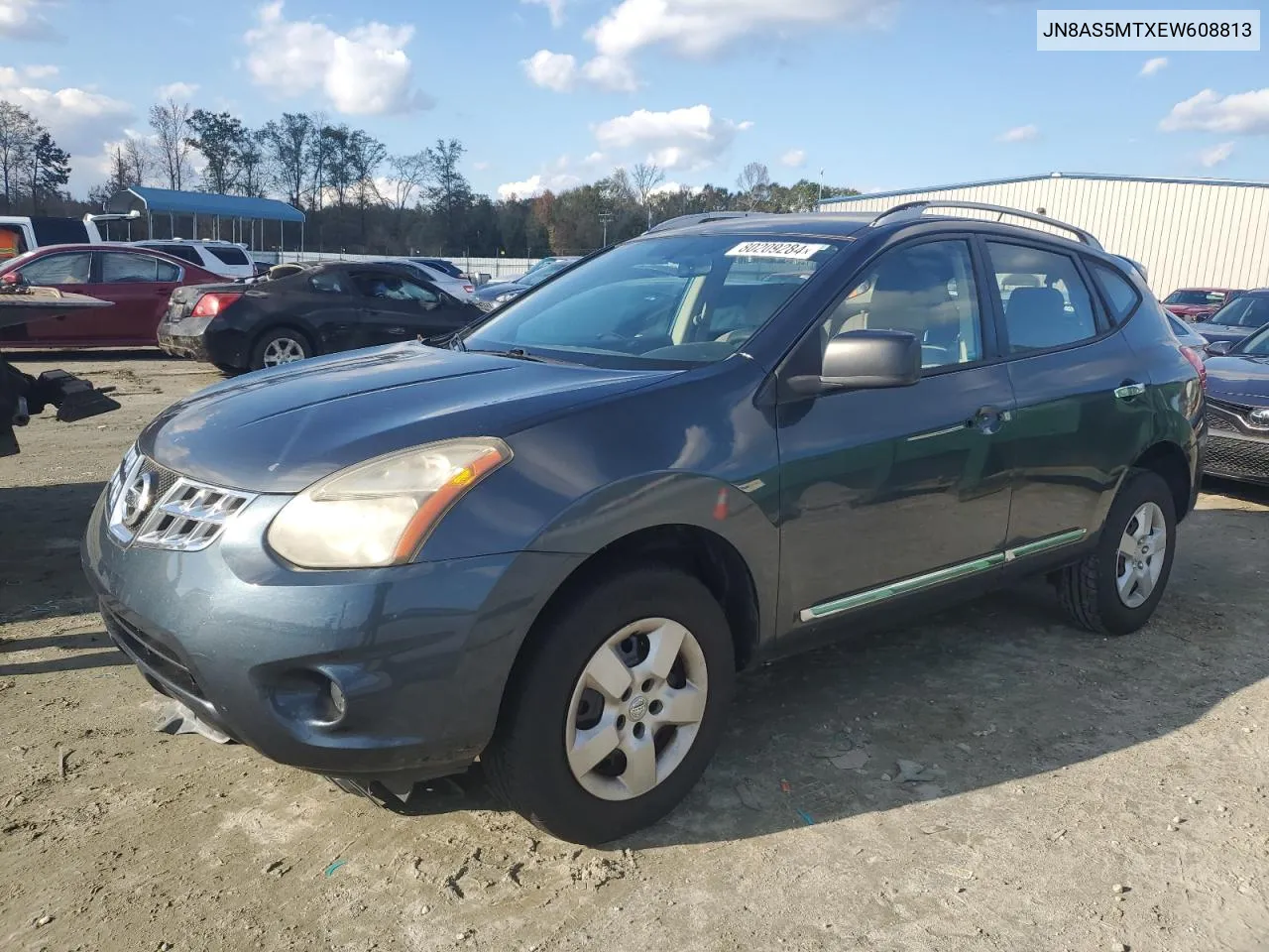 2014 Nissan Rogue Select S VIN: JN8AS5MTXEW608813 Lot: 80209284