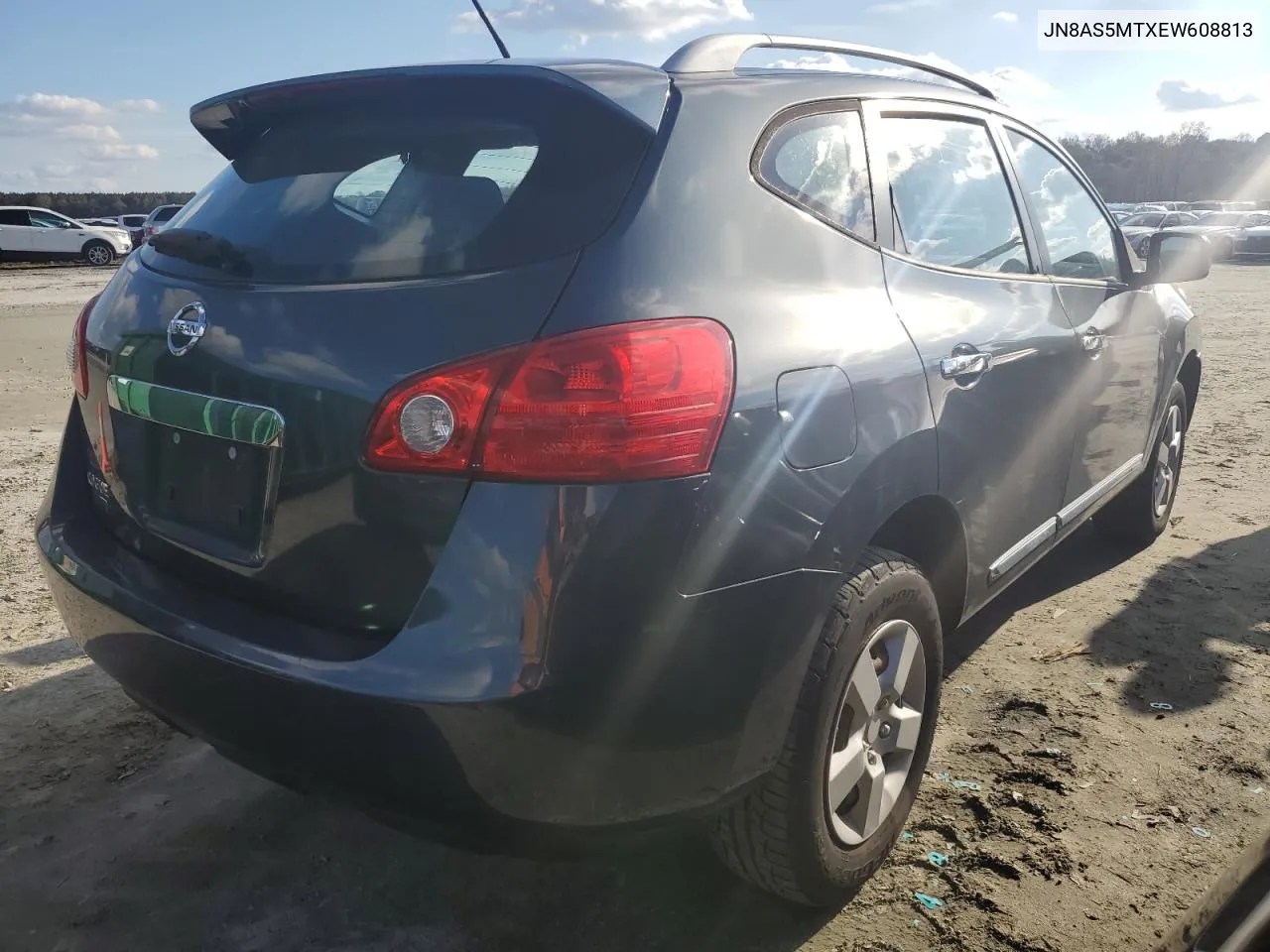 2014 Nissan Rogue Select S VIN: JN8AS5MTXEW608813 Lot: 80209284