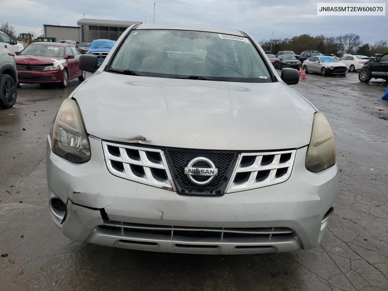 2014 Nissan Rogue Select S VIN: JN8AS5MT2EW606070 Lot: 80534604