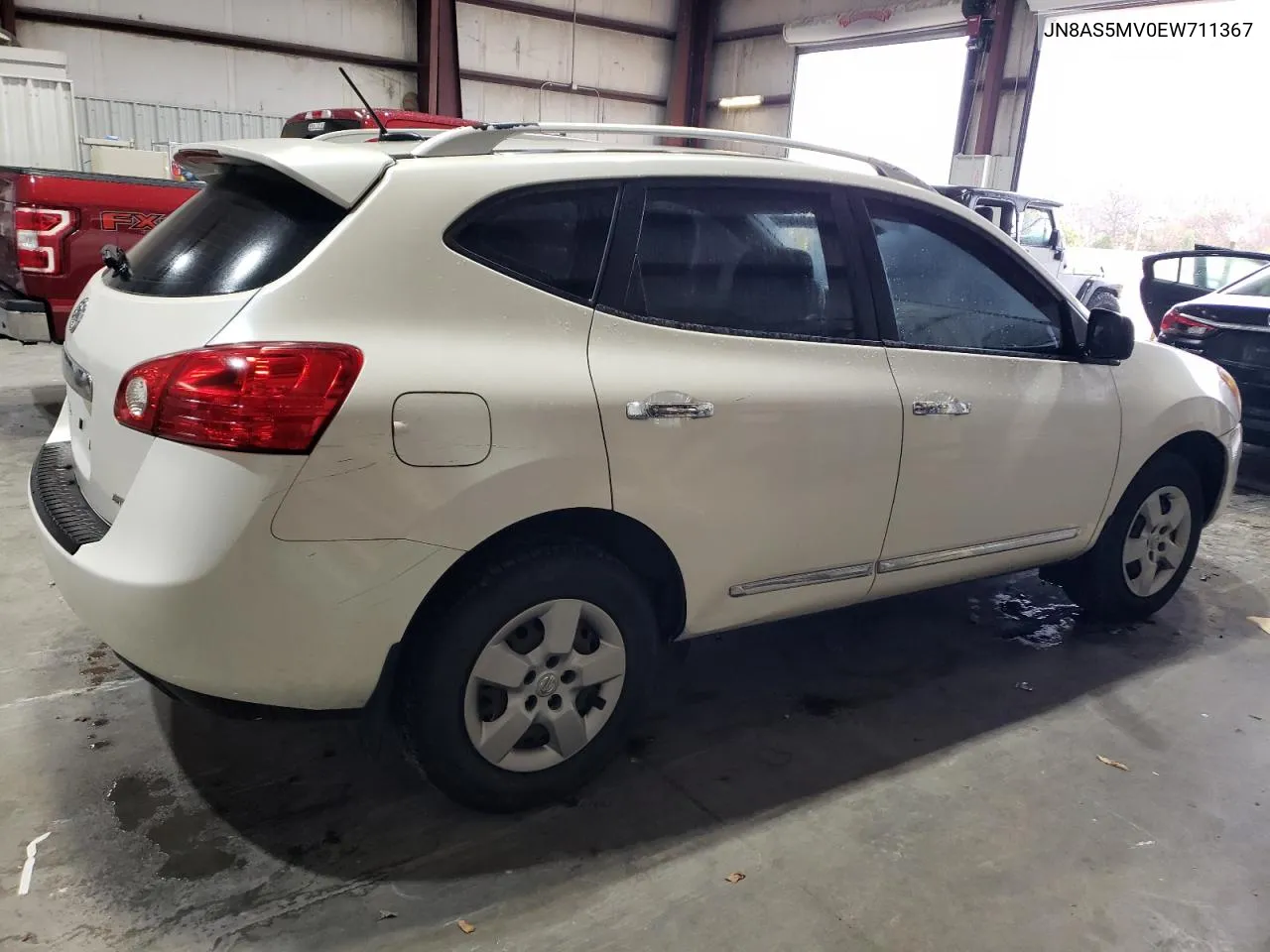 2014 Nissan Rogue Select S VIN: JN8AS5MV0EW711367 Lot: 80789574