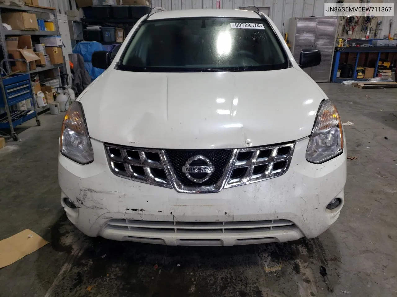 2014 Nissan Rogue Select S VIN: JN8AS5MV0EW711367 Lot: 80789574