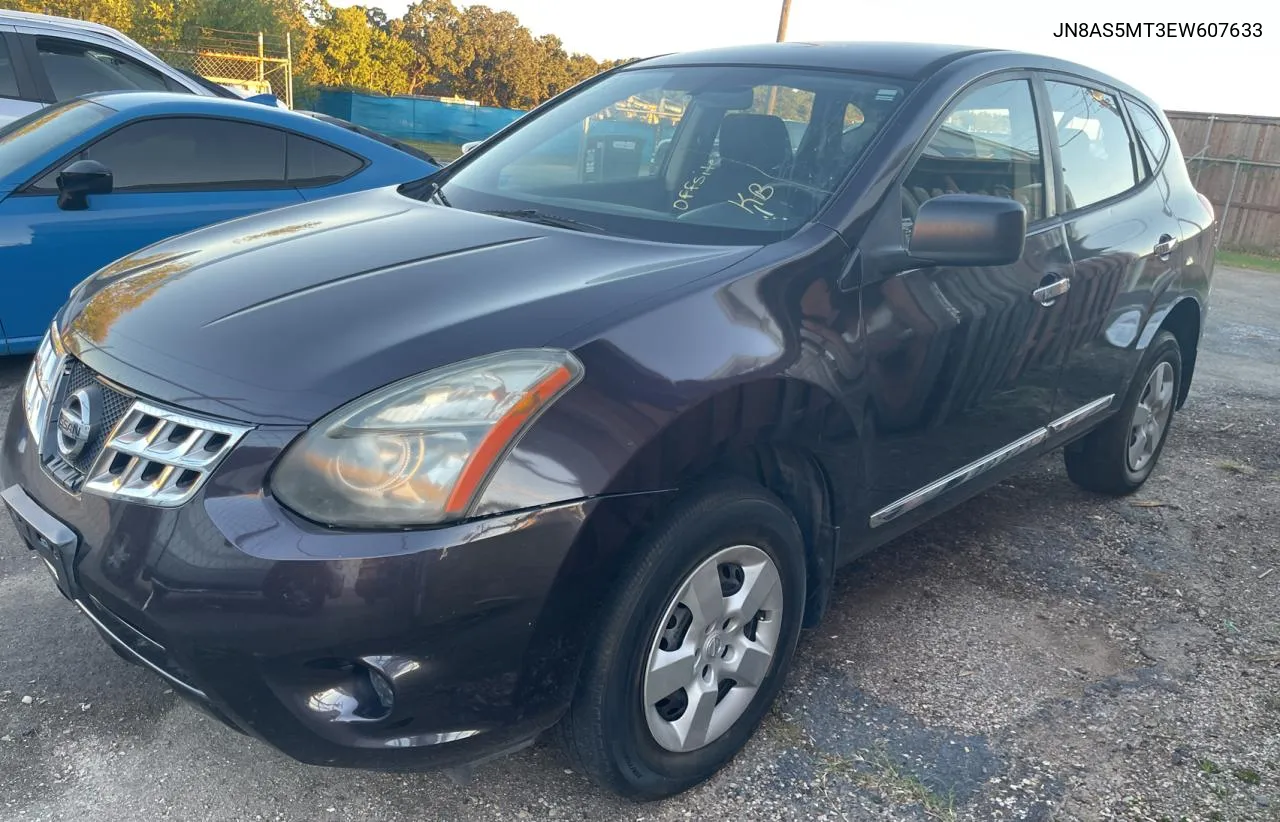 2014 Nissan Rogue Select S VIN: JN8AS5MT3EW607633 Lot: 80994154