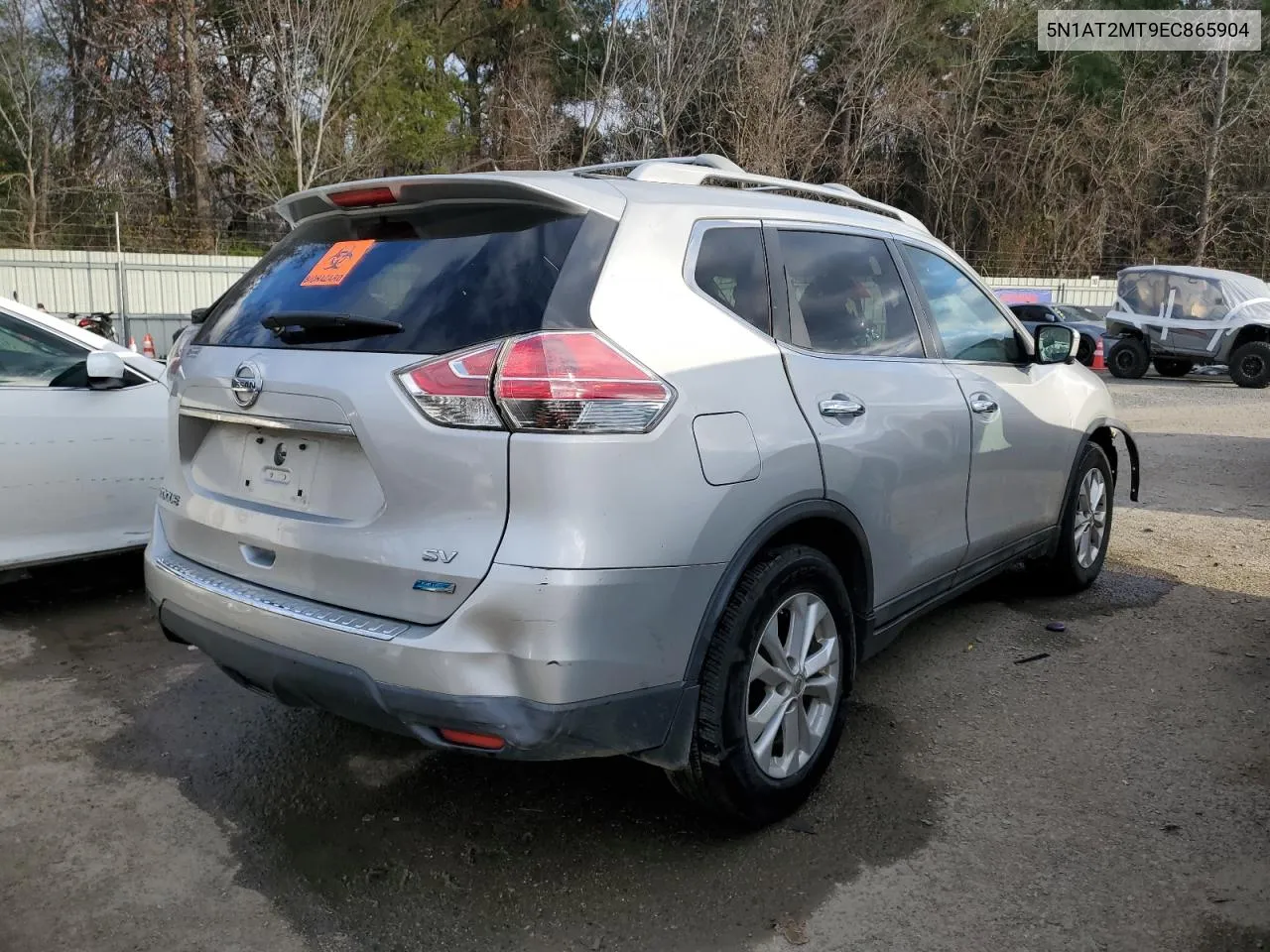 2014 Nissan Rogue S VIN: 5N1AT2MT9EC865904 Lot: 82229953