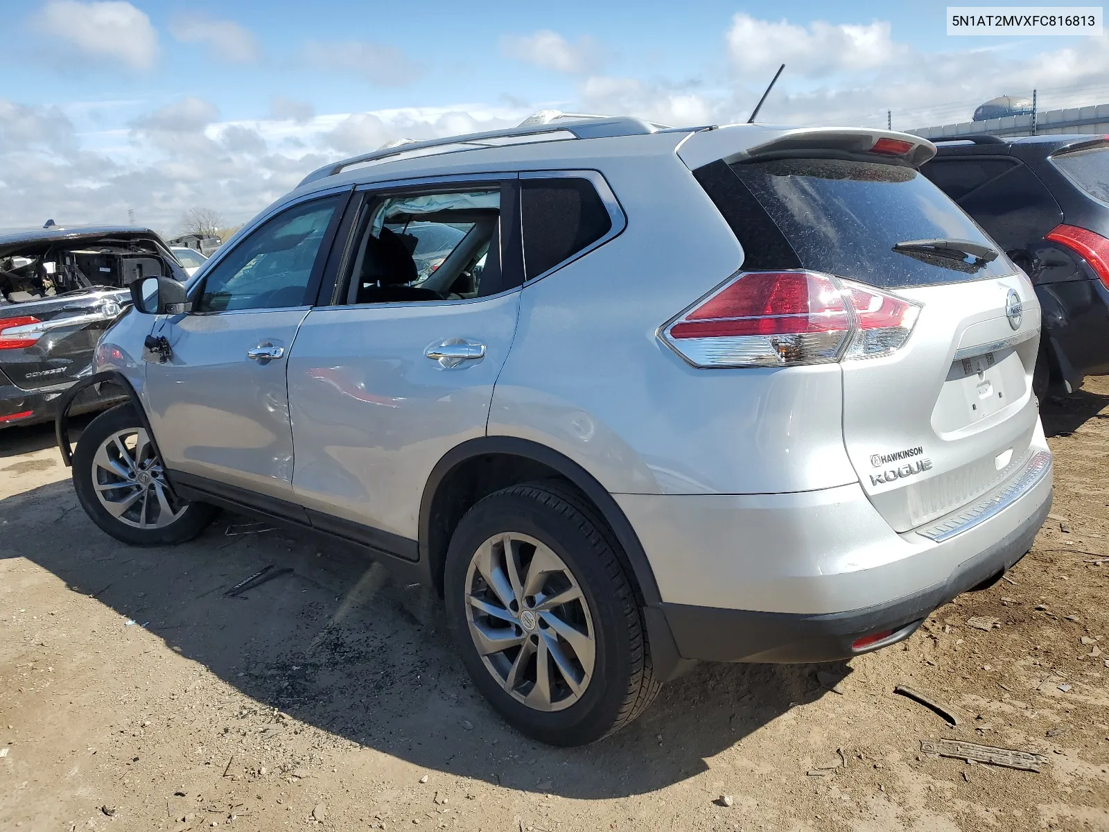 2015 Nissan Rogue S VIN: 5N1AT2MVXFC816813 Lot: 51001024