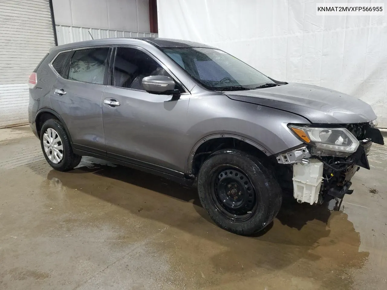 2015 Nissan Rogue S VIN: KNMAT2MVXFP566955 Lot: 52701904