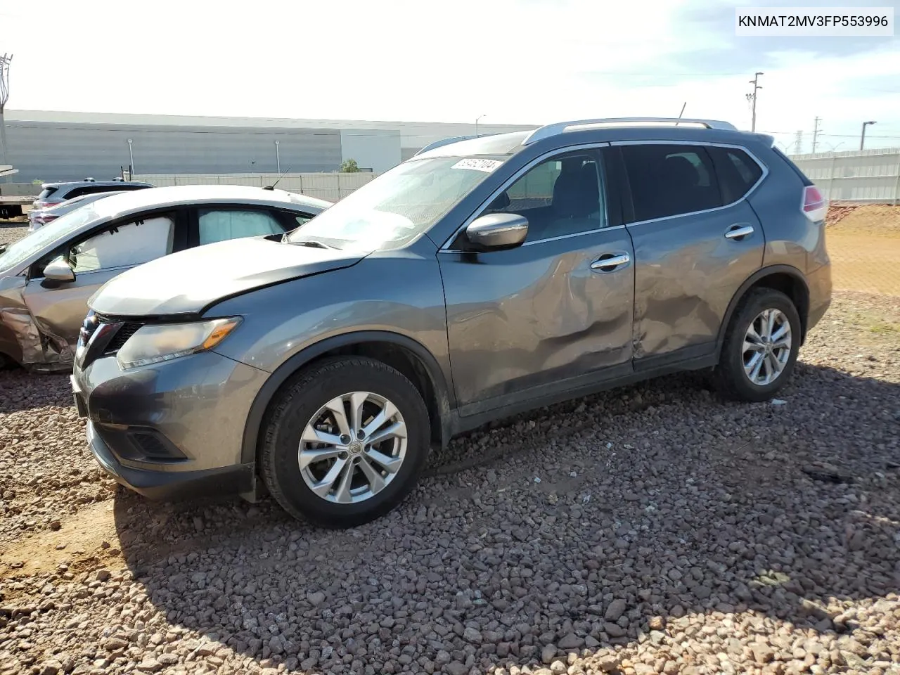 KNMAT2MV3FP553996 2015 Nissan Rogue S