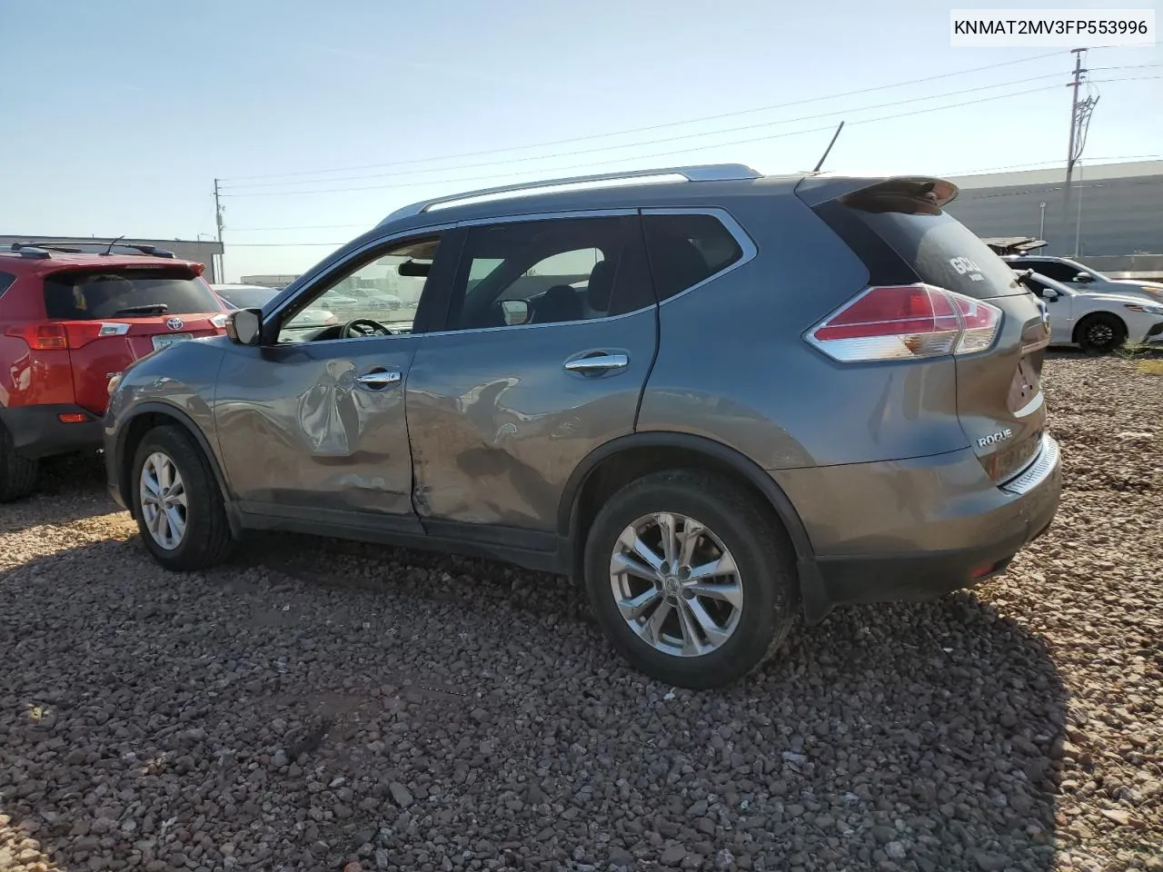 KNMAT2MV3FP553996 2015 Nissan Rogue S