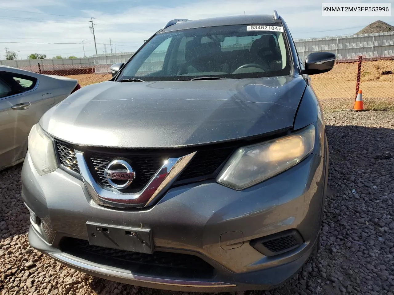 KNMAT2MV3FP553996 2015 Nissan Rogue S