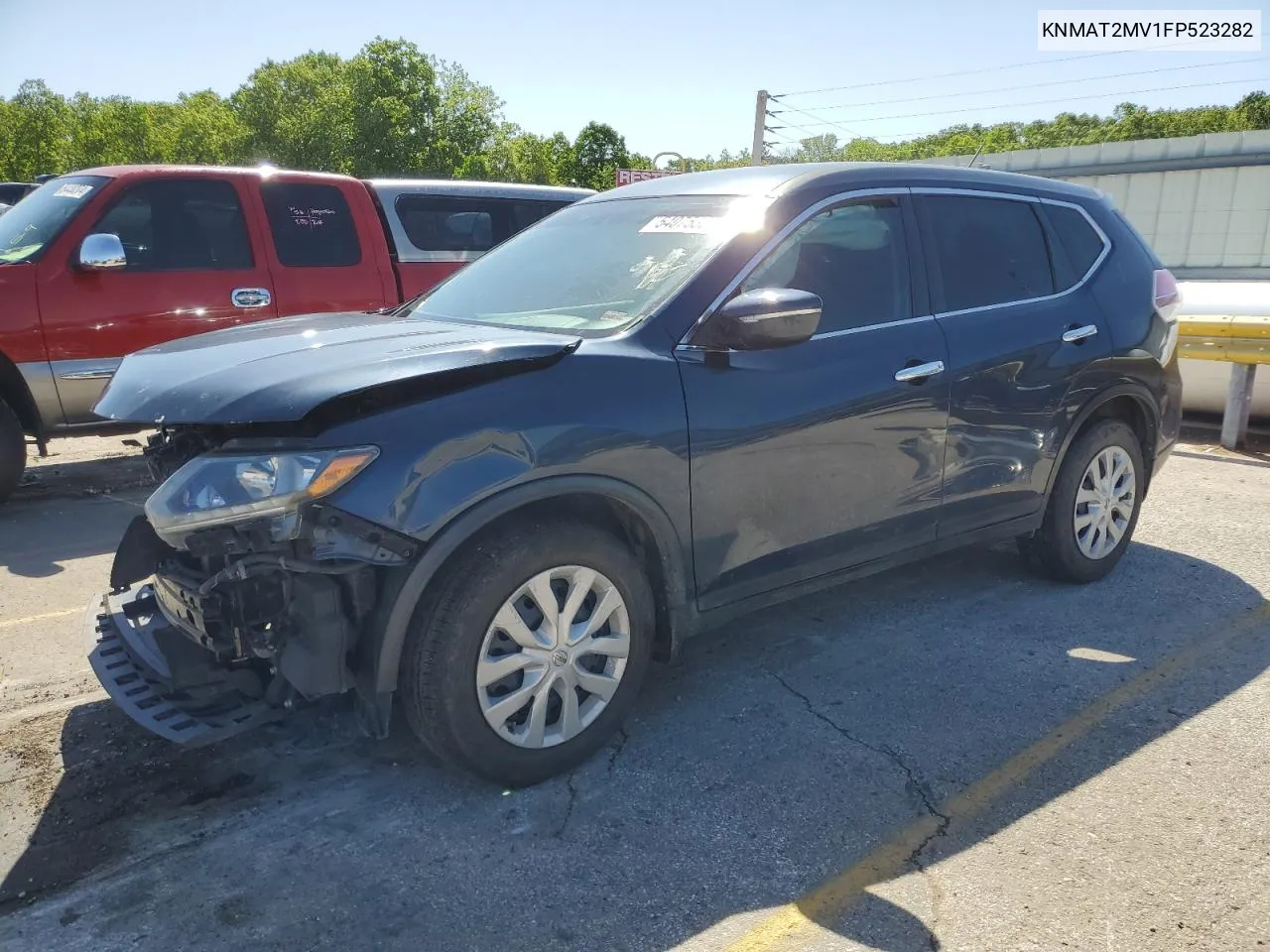 2015 Nissan Rogue S VIN: KNMAT2MV1FP523282 Lot: 54075324