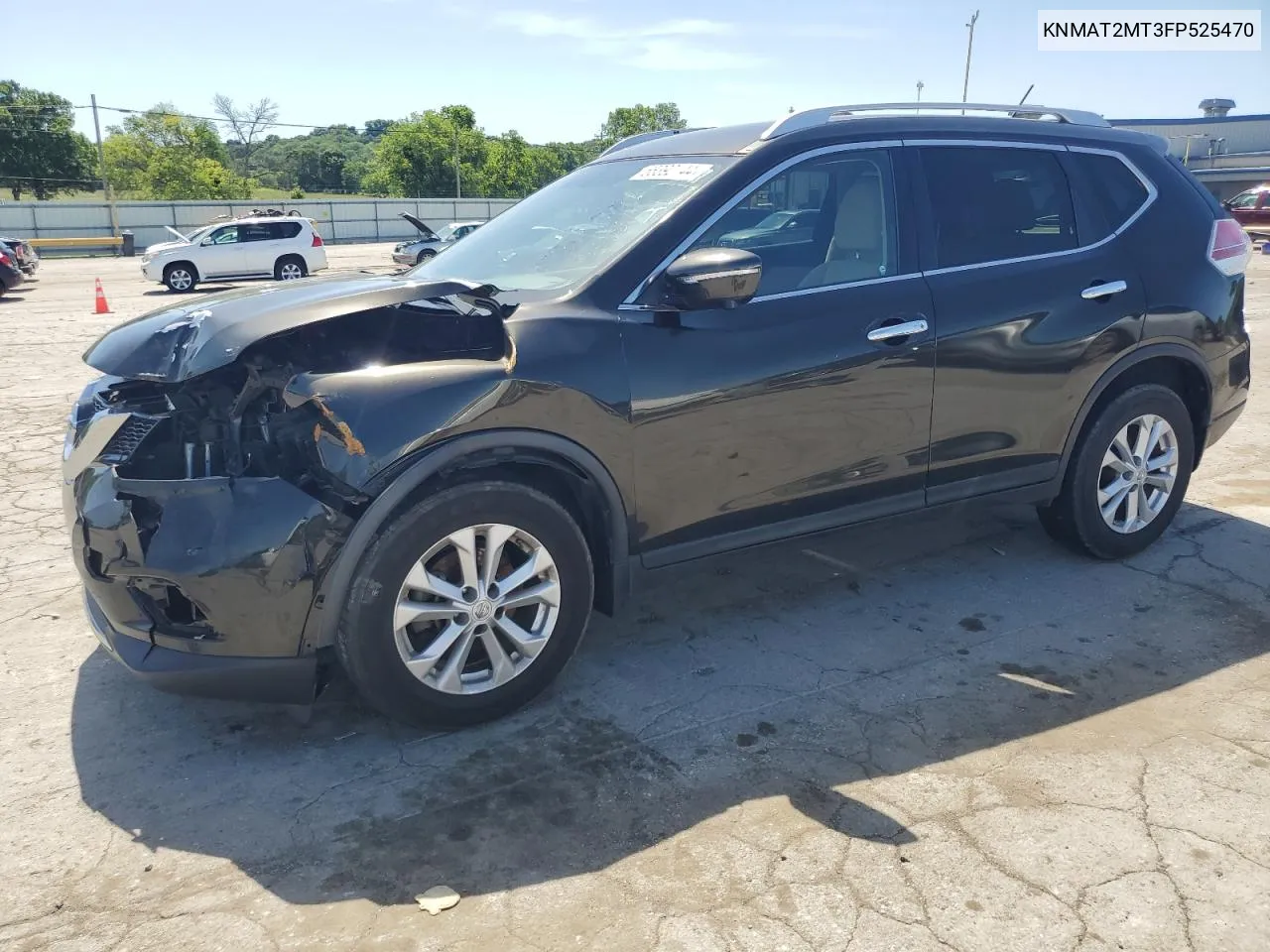 KNMAT2MT3FP525470 2015 Nissan Rogue S