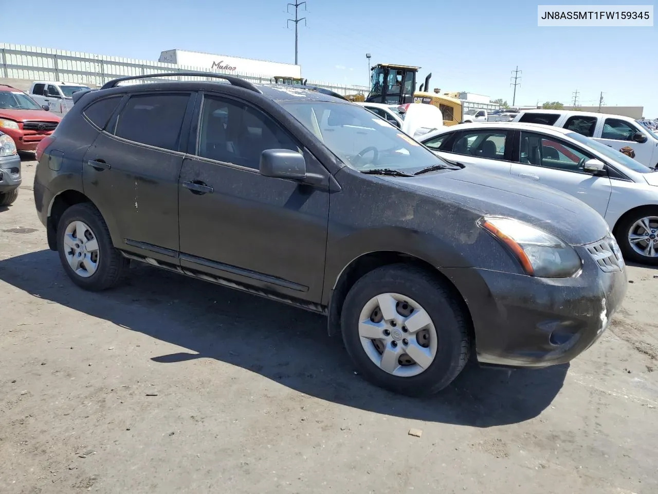 2015 Nissan Rogue Select S VIN: JN8AS5MT1FW159345 Lot: 55630844