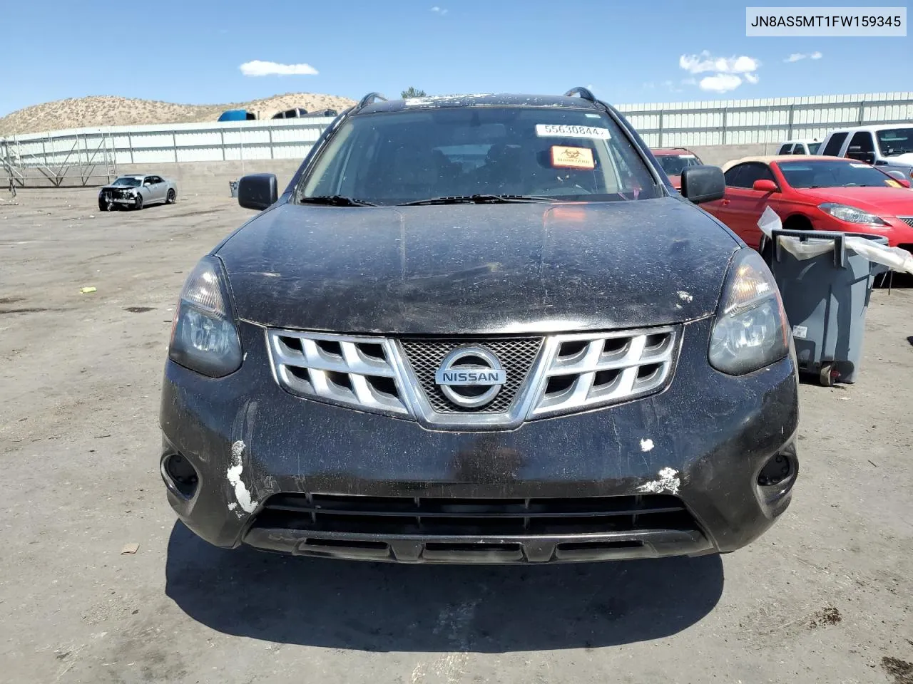 2015 Nissan Rogue Select S VIN: JN8AS5MT1FW159345 Lot: 55630844