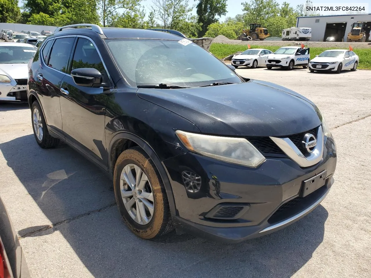 2015 Nissan Rogue S VIN: 5N1AT2ML3FC842264 Lot: 56764364