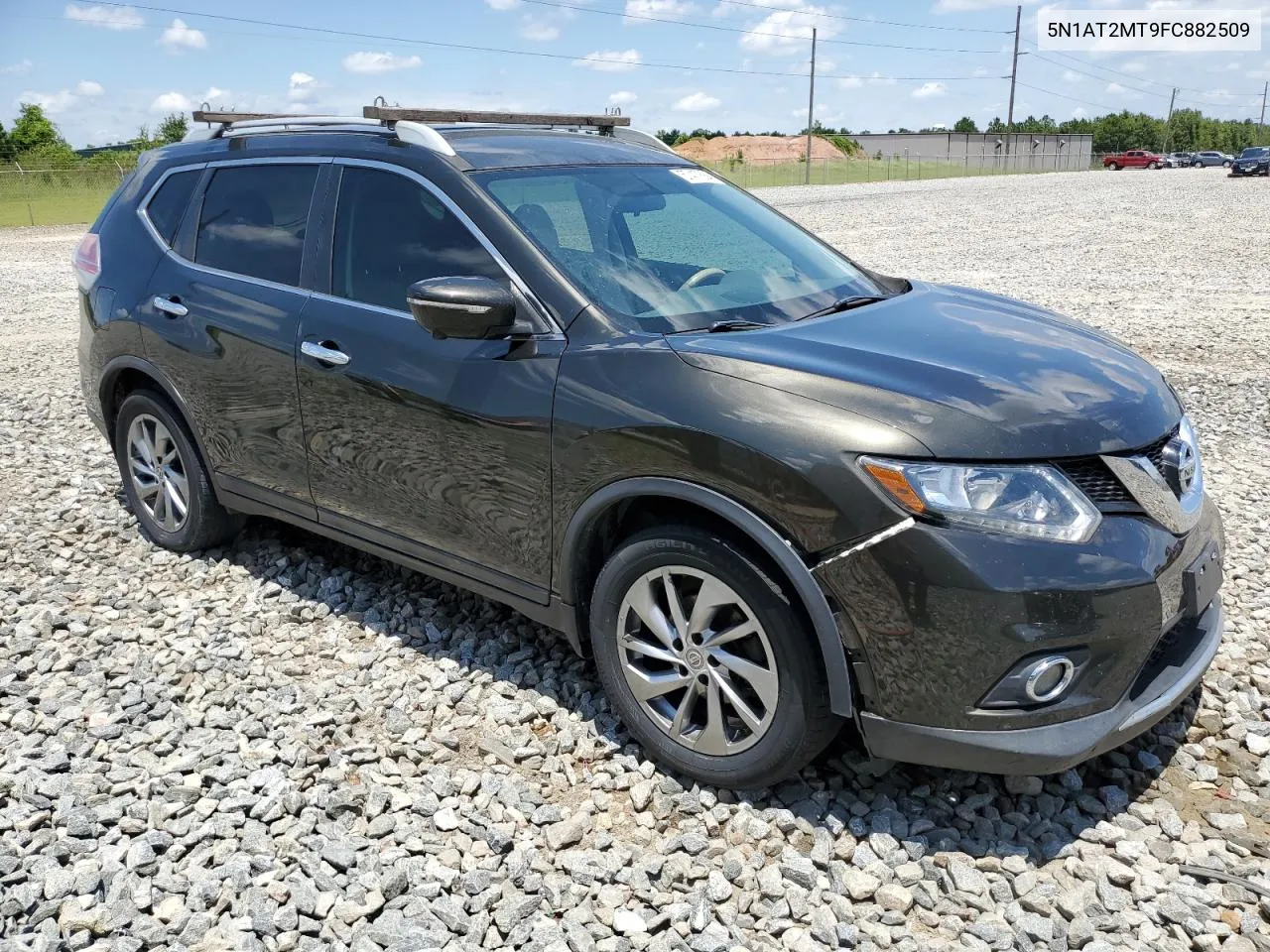 2015 Nissan Rogue S VIN: 5N1AT2MT9FC882509 Lot: 57417884