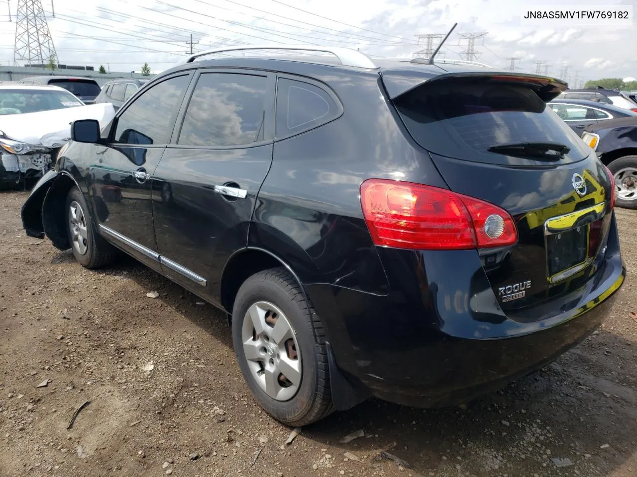 2015 Nissan Rogue Select S VIN: JN8AS5MV1FW769182 Lot: 57433164